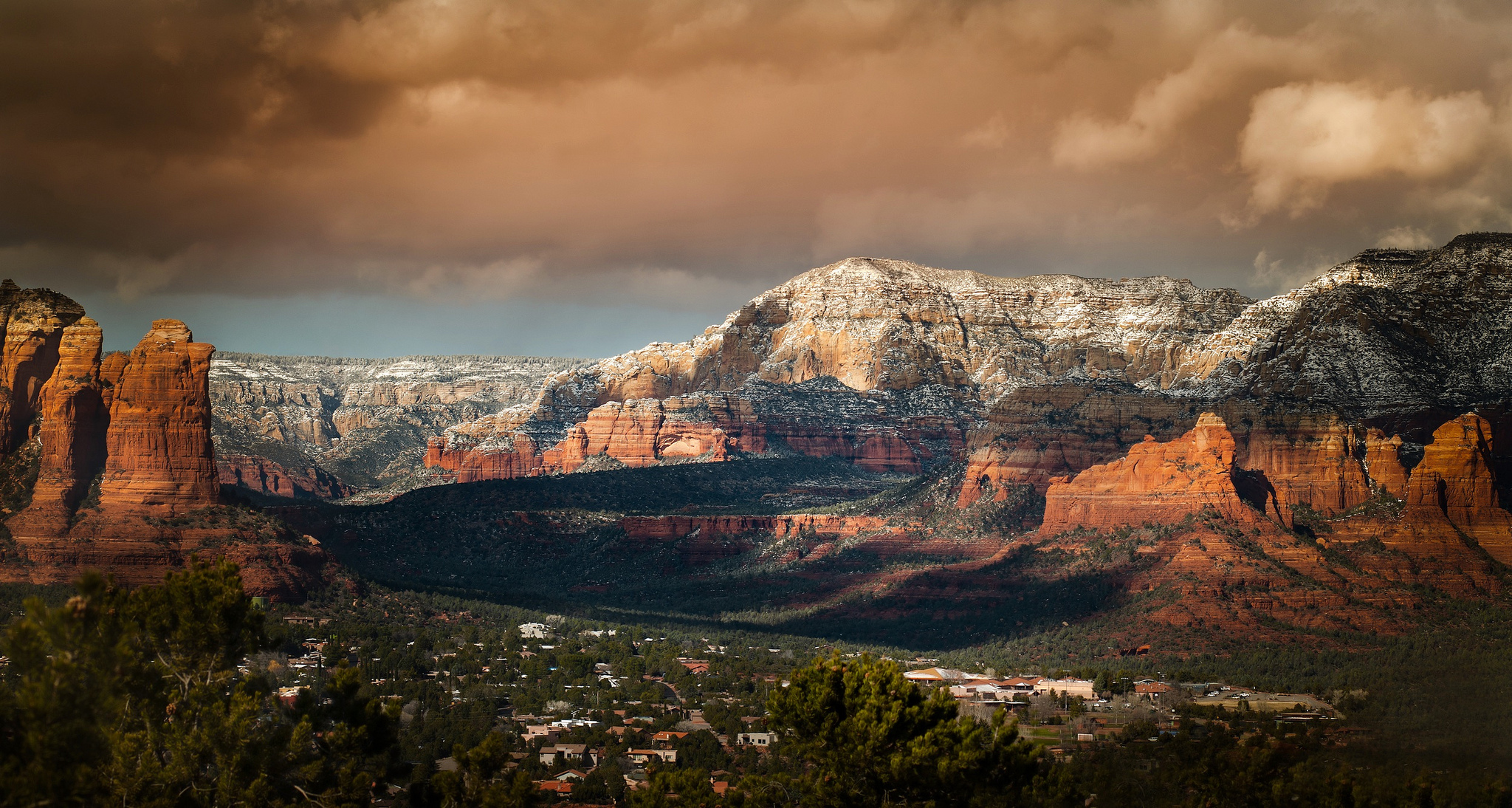 Sedona from Airport Rd and I missed my train